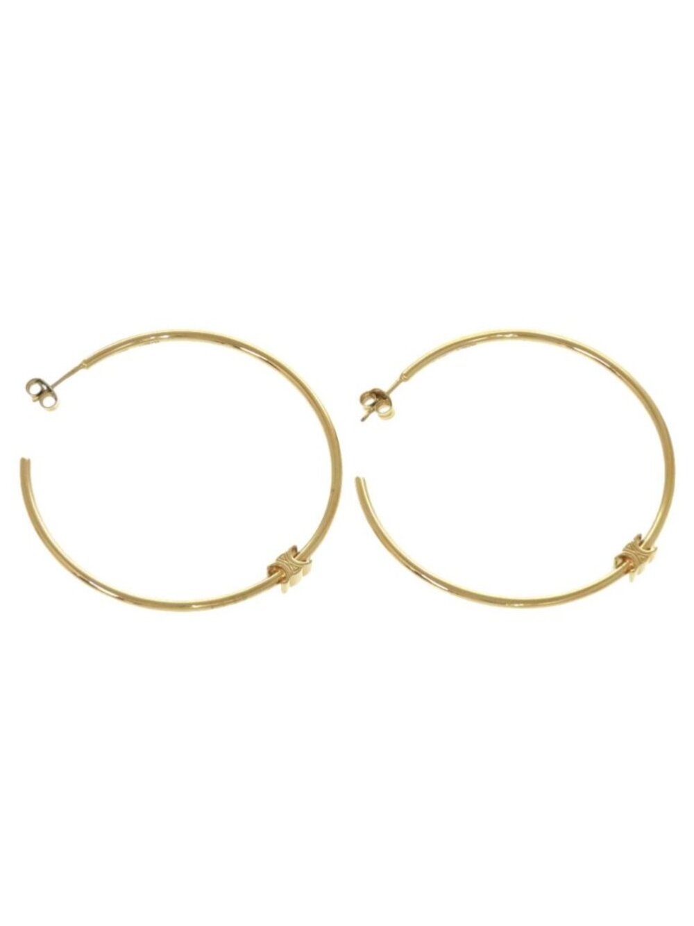 Celine Triomphe Gold Earrings